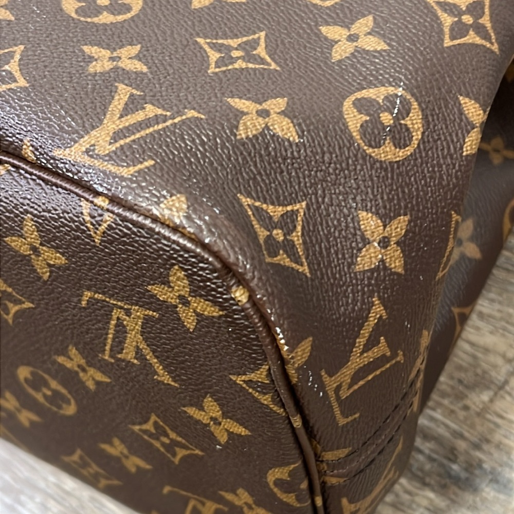SOLD IN STORE Louis Vuitton Monogram  NEVERFULL  with Pochette - Picture 14 of 17